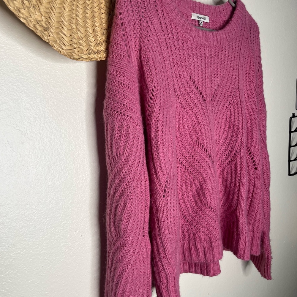 Madewell Pink Sweater - Picture 2 of 7